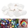 12 Pcs White Painting Rocks 2" To 3" Irregular Shape Rocks Bulk Smooth Flat Stones for Rock Painting Arts And DIY Crafts Supplies