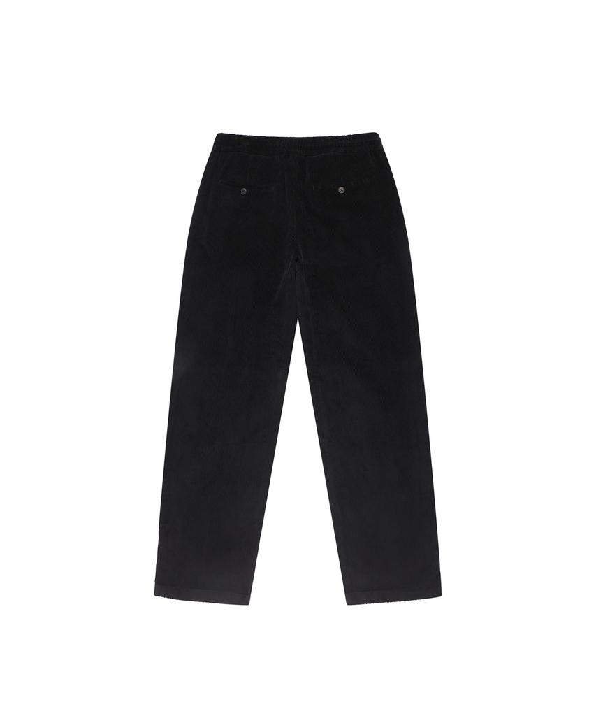 SOLEW Corduroy String Pants_Black