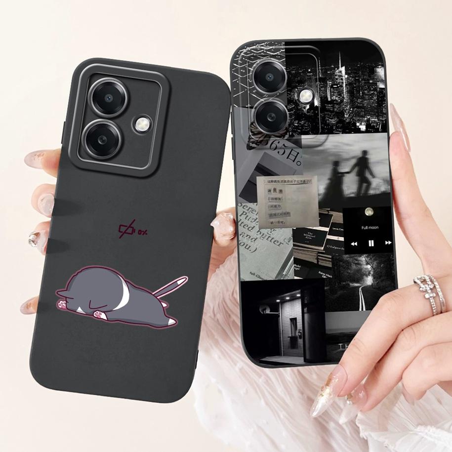 For Funda OPPO A3 A3x 4G Case 2024 Cute Panda Rabbit Soft Silicone Candy Painted Phone Covers For OPPO A40 5G OPPOA3 A 3x Bumper
