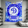 Dynamo Moscow Spark Wall Hanging Printed Fabric Blanket Decorative Tapestries for Bedroom Living Room Home Decor