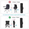 PATIKIL 47" Camp Chair Replacement Bag Set of 2 Nylon Collapsible Carry Bags with Shoulder Strap for Outdoor Camping Black