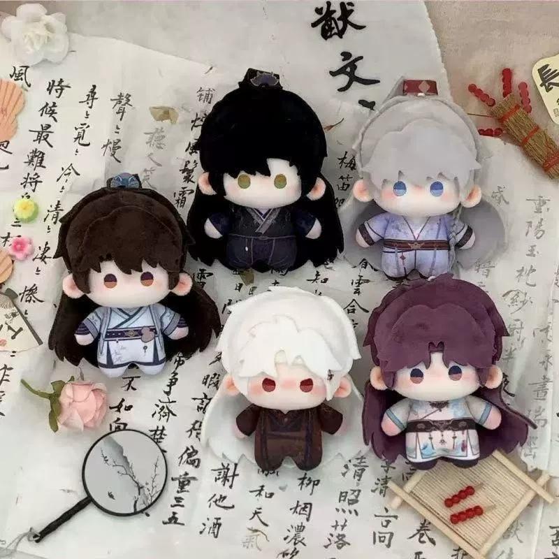 Древний Hanfu Игра Любовь&Глубокий Космос Кукла Брелок Sylus Caleb Rafayel Zayne Xavier Плюшевые Брелки Мультяшная Фигурка Кукла Подарки для Фанатов