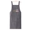 Cotton Kitchen  Aprons Sleeveless Work Uniform Fashionable Women Overall Apron