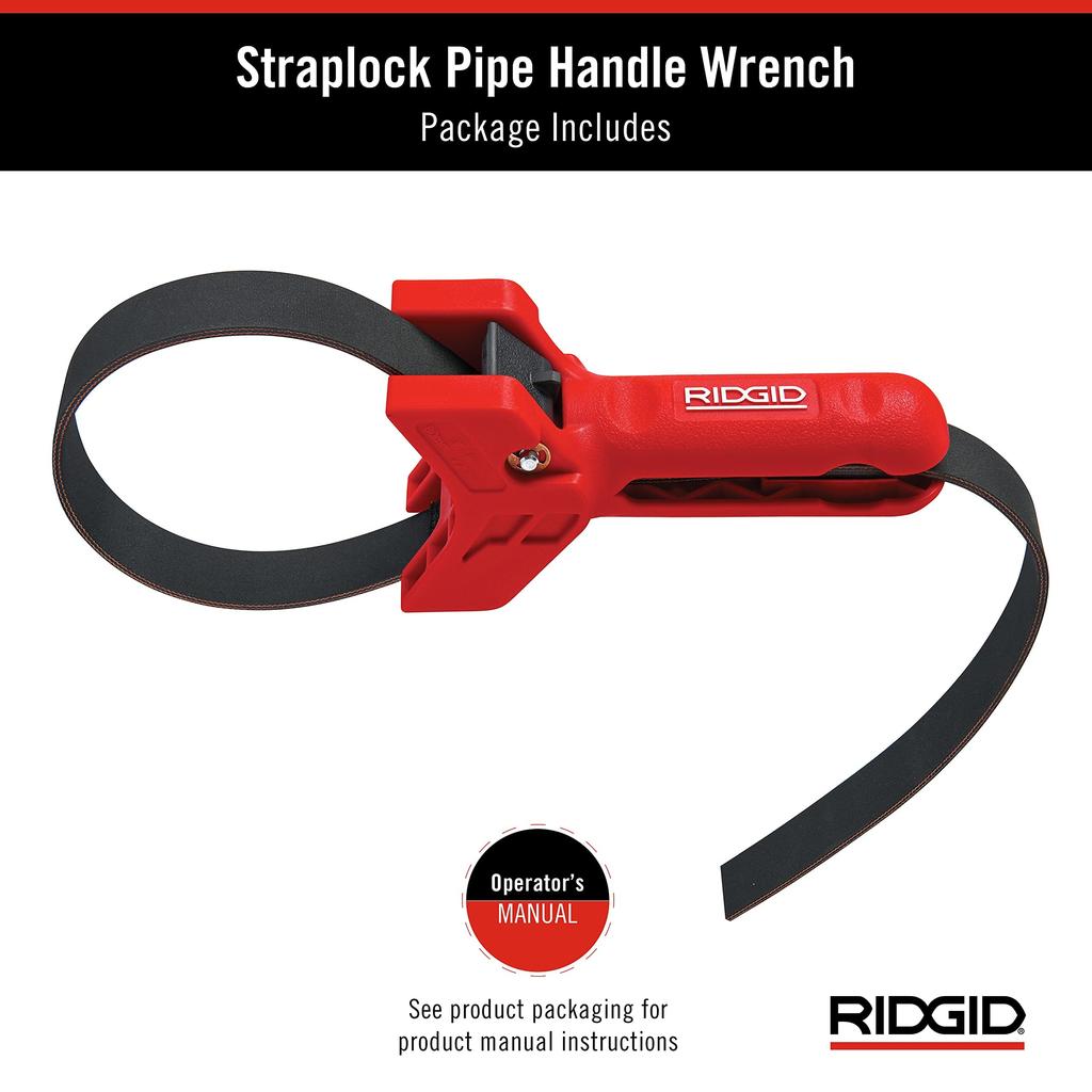 RIDGID Pipe Handle 42478 Belt Wrench
