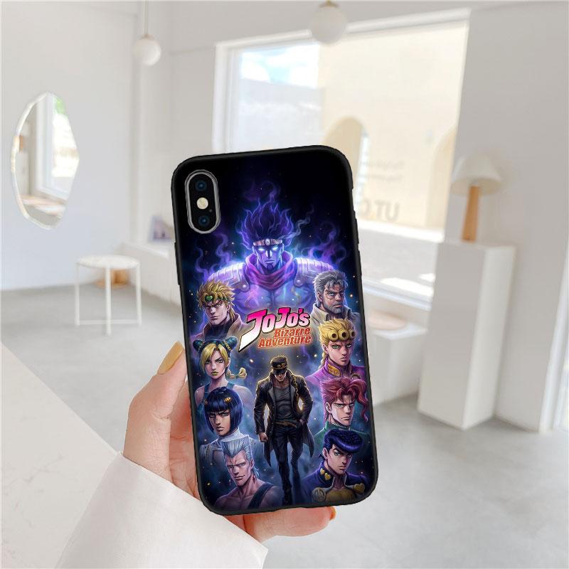 LO56 Чехол из мягкого силикона JoJo's Bizarre Adventure для Xiaomi Poco C40 C50 C51 C55 C65 C71 C75 F3 F5 F6 F7 M2 M3 Pro Ultra