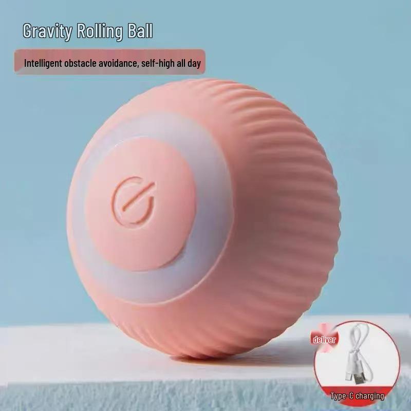 Перезаряжаемая через USB игрушка-шарик для кошек - Самостоятельная игра и избавление от скуки