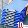 Plastic File Folder Stationery Office Supplies Book Clip Writing Pad Materials File Bill File Board Menu Writing File Clipboard Folder Plate Holder