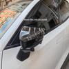 RHD LHD  For Changan Deepal S07  2024 ABS BLACK Exterior Side Mirror Cover Rearview Mirror Cap Reverse Mirror Shell Sticker