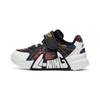Li Ning Comfortable Non-Slip Durable Casual Shoes Kids Sneakers Black White YKNT020-3