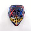 Glowing Vendetta Mask Bar Cosplay Costume Decoration Horror Multi-color LED Mask V For Vendetta Luminous Mask For Men Women