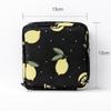 Women Portable Sanitary Napkin Tampon Storage Bag Cotton Travel Makeup Storage Bag Literary Zipper Coin Purse Sundries Storage#w