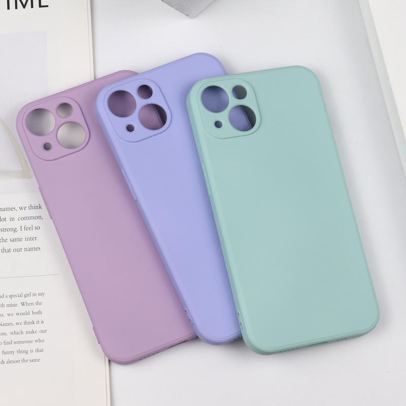 Подходит для iPhone11Promax новый жидкий чехол для мобильного телефона матовый простой Apple 11 всесторонний противоударный защитный чехол