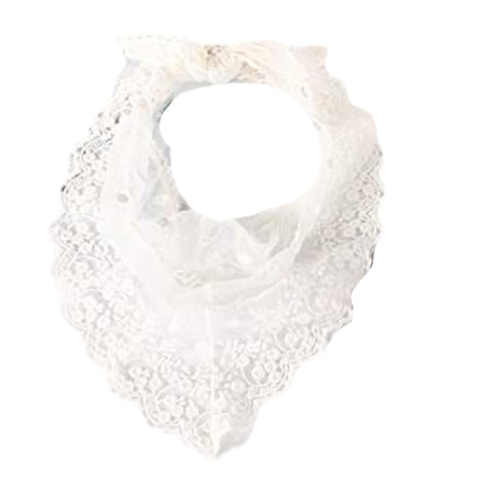 Ethnic Lace Scarf Headband for Girls Hair Scarf Bandana Headpiece Turban Hairband Women Photo Headscarf Head Accessory