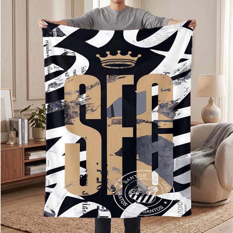 SANTOS Soft Warm Flannel Blankets Comfortable Blanket for Home Decoration Gifting