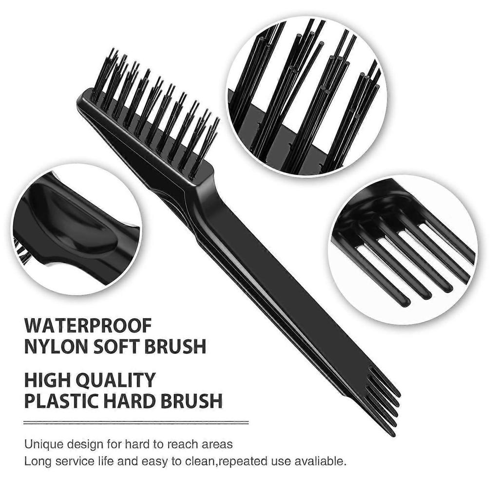 2025 Latest Model 2 Pieces Hair Brush Cleaning Tool Comb Set Mini Hair Brush