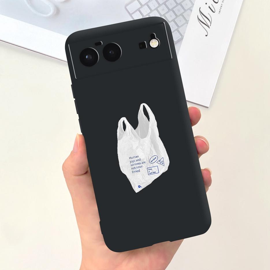 Чехол для Google Pixel 6 Pro Милый Модный Мультяшный Чехол Мягкий Силиконовый Чехол для Телефона Для Google Pixel 6A Pixel6 Pro Fundas Capa Coque