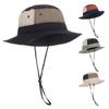 Wide Brim Fisherman hat Anti-UV Panama Hat Large Mountaineering Caps  Camping