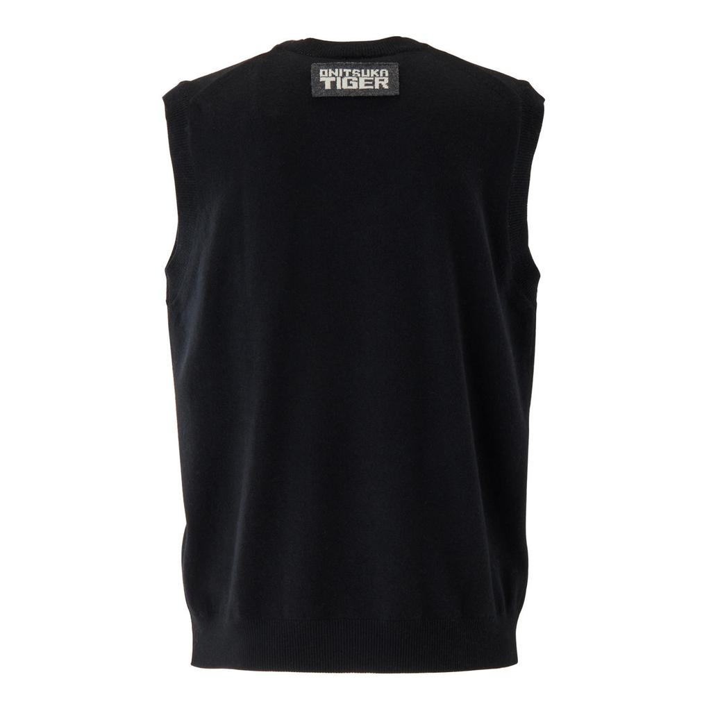 Onitsuka Tiger Knit Vest 'Black' Men's 2183B366-001