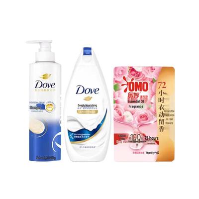 Набор гелей для душа Dove с долгим ароматом, питательных и увлажняющих