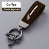 For Honda CB CB400 CB650F CBF Africa Twin CRF1100L CRF 1100 Suede Motorcycle Logo Keychain Keyring Key Chain Lanyard Accessories XK6