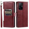 Чехол-бумажник для Xiaomi 11T Pro, 11T, ретро, из ПУ-кожи, с откидной крышкой, много слотов для карт
