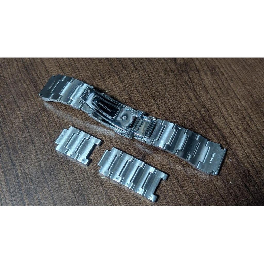 Б/у Оригинальный серебристый браслет-ремешок для часов SEIKO из нержавеющей стали Flight Master SNA411P1/413P1