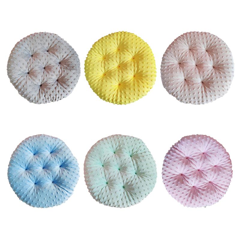 Thicken Dining Chair Cushion Office Chair Pad 45cm/50cm Round Cushion Soft Futon Bedroom Bay Window Tatami Stool