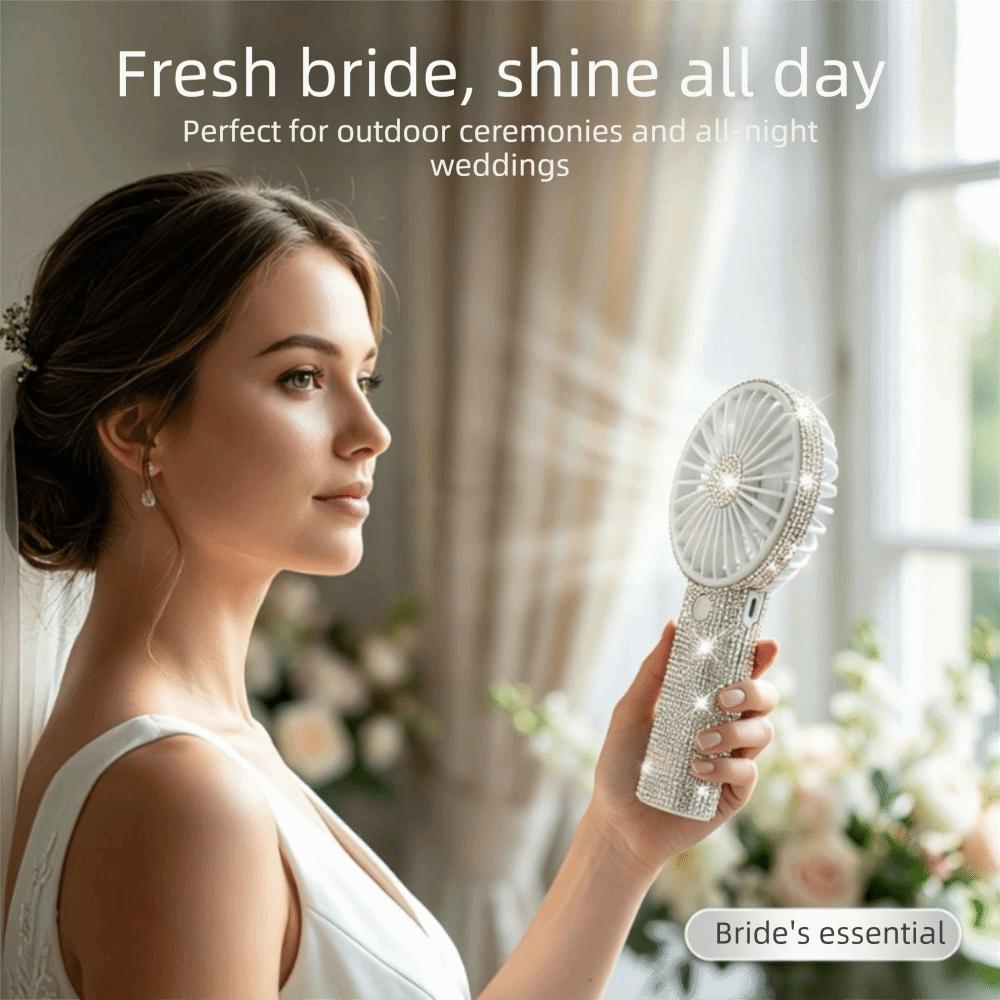 Small Size Handheld Personal Fan USB Rechargeable Mini Fan Portable Use