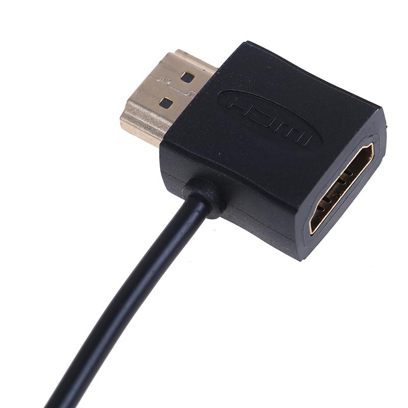 50 см USB 2.0 HDMI папа-мама адаптер удлинитель кабель с разъемом питания