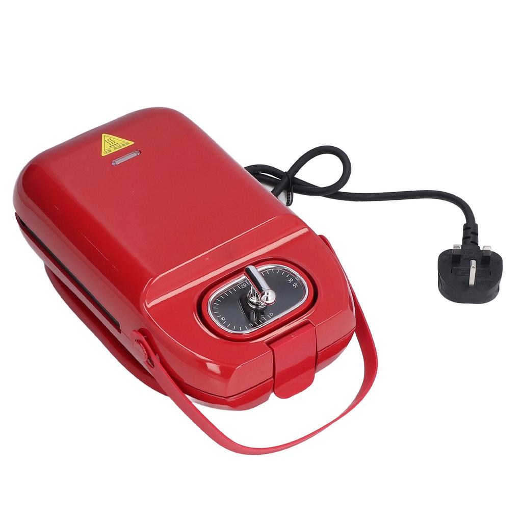 Breakfast Machine Timing Design Easy Cleaning Multifunctional Sandwiches Waffle Maker 50Hz 650W