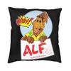 Fashion Alf Cushion Cover 45x45cm Polyester Alien Life Form Sci Fi Tv Show Pillow Case for Sofa Car Square Pillowcase Decoration