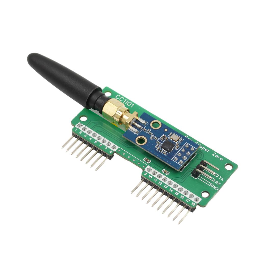 Для Flipper Zero WiFi CC1101 433МГц GPIO CC1101 Модуль мыши SubGhz GPIO 433МГц Модуль антенны Расширяющий инструмент Flipper Zero