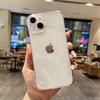 Противоударный прозрачный чехол-бампер для телефона Iphone 13 12 11pro Max Xr, защитная задняя крышка без боковой рамки, прозрачные чехлы для Iphone13