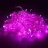 10m Drop Plug Curtain Icicle String Lights New Year Christmas LED Lights Garden Wedding Party