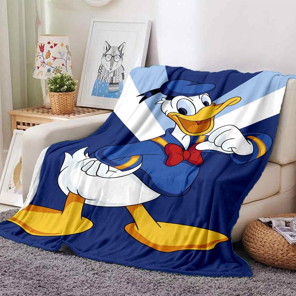 Donald Duck Adventure Blanket Soft Throw Blanket For Home Bedroom Bed Sofa Travel Office Solid Christmas Blanket