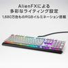 Dell ALIENWARE Low Profile USB Gaming Keyboard Mechanical CherryMX Red Axis English Layout AW510K Luna Light 2 Year Warranty
