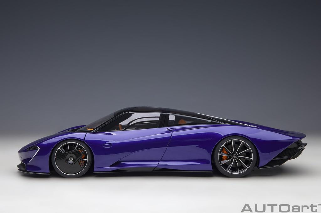 AUTOart AUTOart McLaren Speedtail металлик фиолетовый готовый продукт 1/18