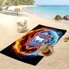 Ipswich Town Football Print Beach Towel, Large Soft Quick Dry Towel for Beach Camping Swimming