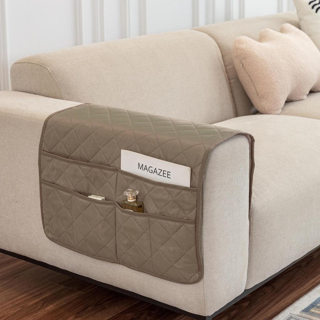 Многокарманный органайзер для подлокотника дивана с местом для хранения журналов и пультов дистанционного управления