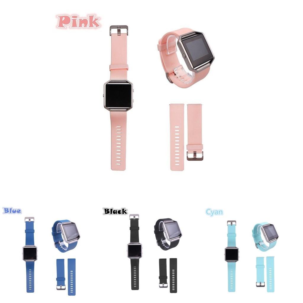 Премиальное качество Новый сменный силиконовый спортивный ремешок-браслет для трекера Fitbit Blaze с вневременным дизайном и регулируемой посадкой