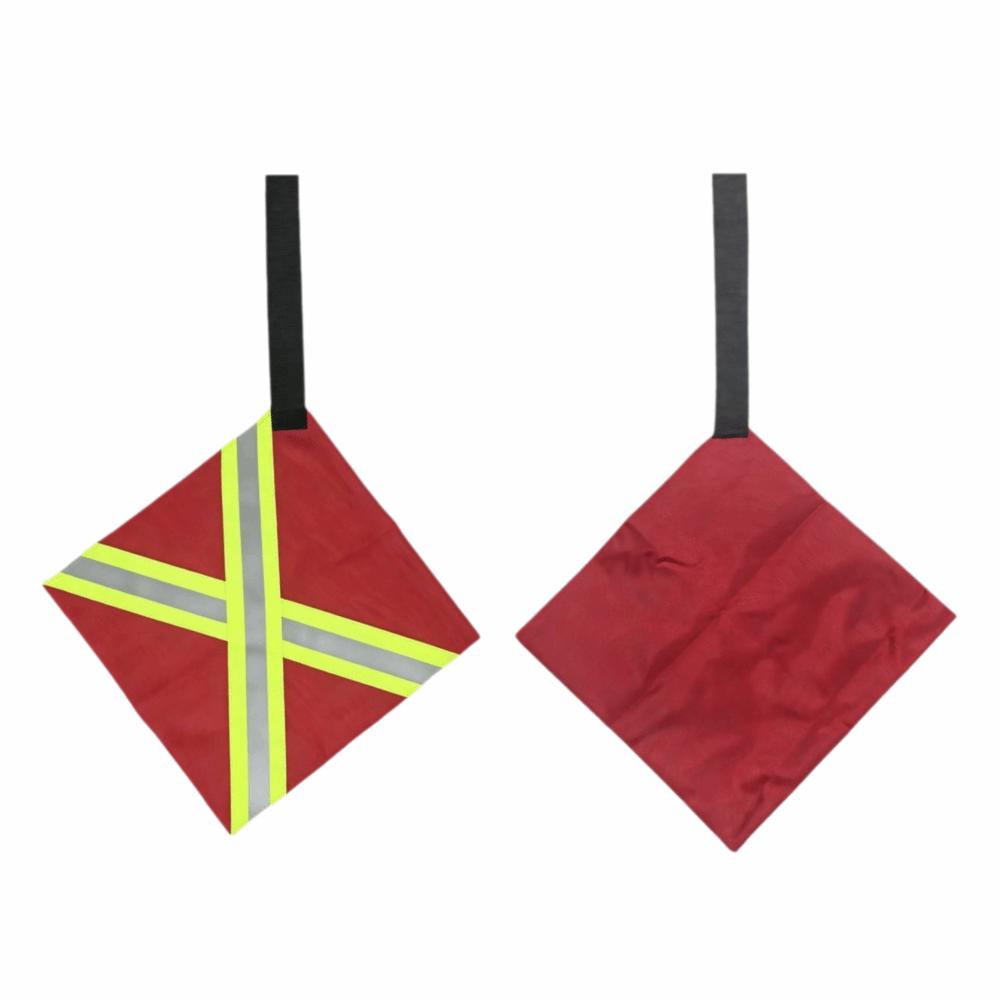 Reflective Strips Safety Travel Flag Red Reflective Safety Flag Kayak Safety Flag Boating Fishing