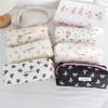 Large Capacity Bow Print Pencil Case INS Makeup Bag Simple Pen Bags  Back to School Gifts