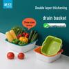 Small Double-Layer Kitchen Strainer