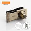 Security Cabinet Display Lock Zinc Alloy Cabinet Door Lock New Lockset  Showcase
