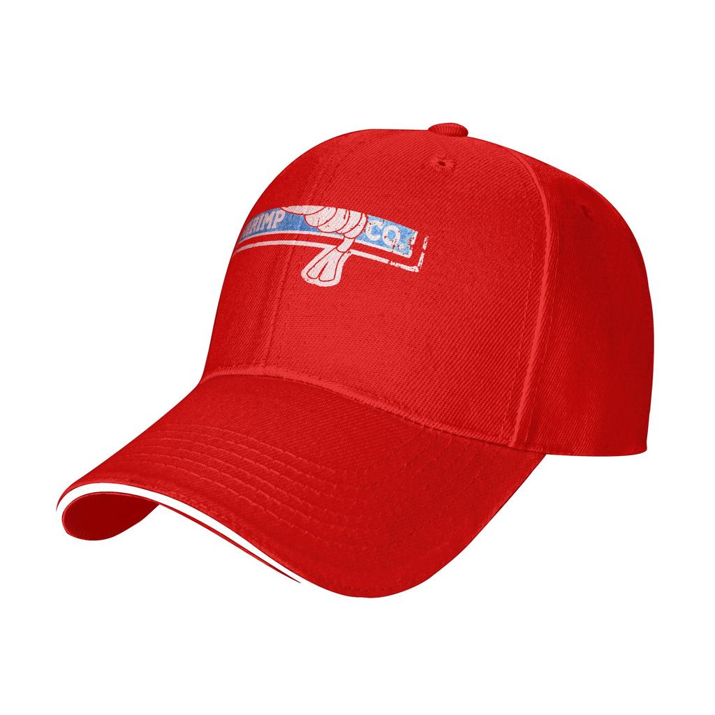 Fashion Forrest Gump Bubbas Shrimp Co Curved Brim Baseball Cap Dad Hat Unisexs Panama Hat