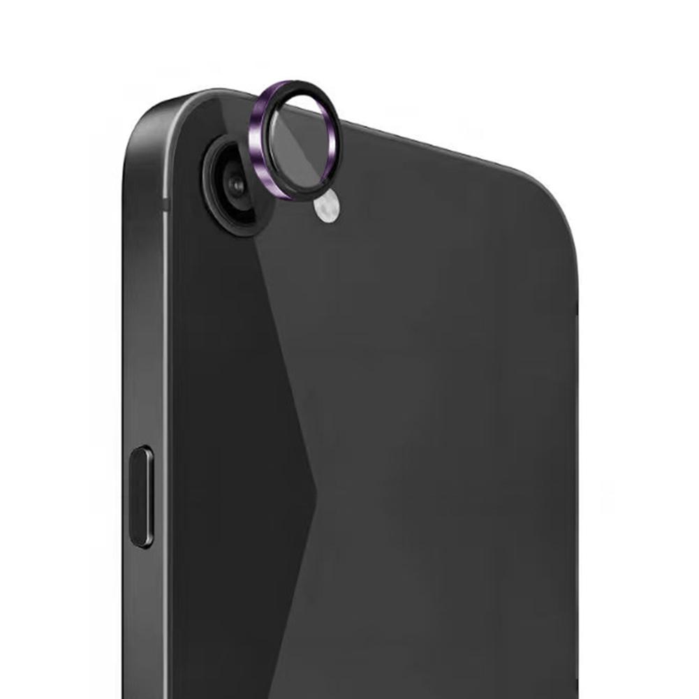 Защитная пленка для объектива камеры iPhone 16E 9H из закаленного стекла, декоративная рамка экрана D3A0