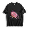 Pink Sprinkle Donut Delight T-Shirt - Playful Dessert Vibes Unisex Tee