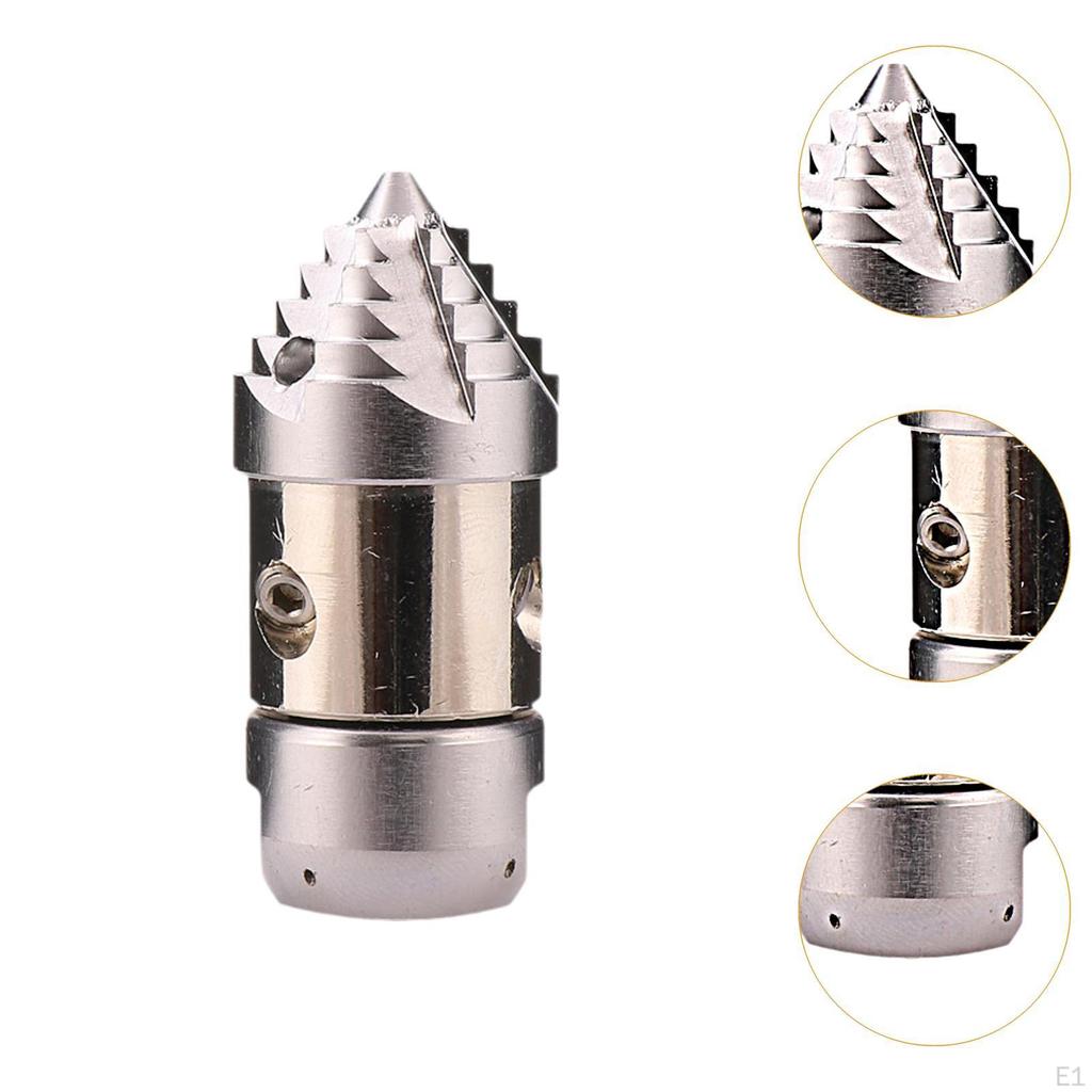 Насадка для очистки канализации 3/8 дюйма BSP вращающийся шланг стальной соединитель 30 л