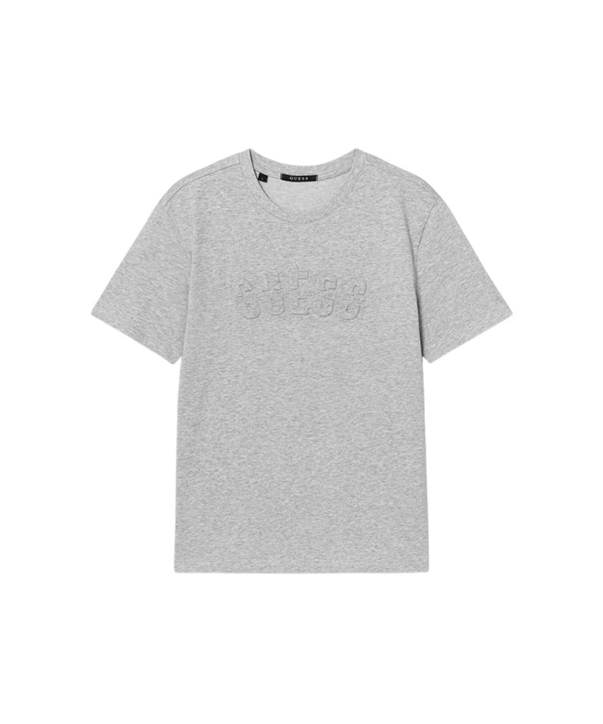 Guess [Основная коллекция] Унисекс футболка с коротким рукавом и тисненым логотипом, 4 цвета Mq2K8438