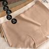 5Pcs Traceless Ice Silk Panties Mid Waist Underwear for Women Simple Seamless Briefs  Girl